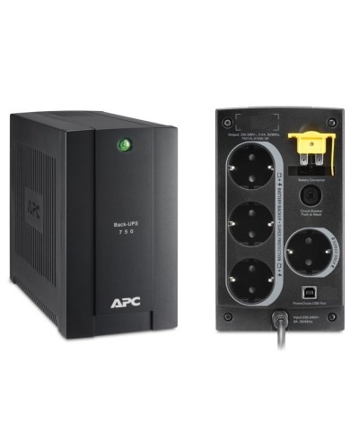 BC750-RS APC Back-UPS 750 ВА. Источник бесперебойного питания. APC в Хасавюрте