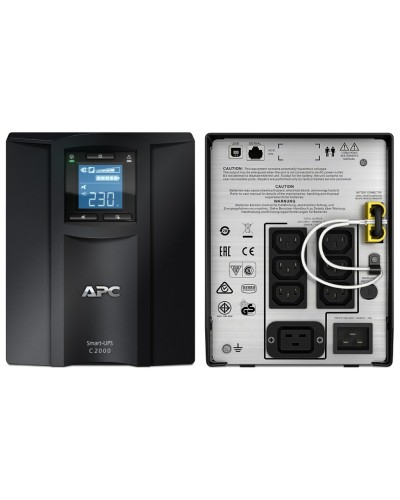 SMC2000I APC Smart-UPS C 2000 ВА. Источник бесперебойного питания. APC в Хасавюрте
