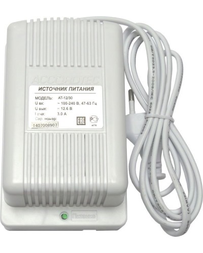 AT-12/30 (белый). Источник стабилизированного питания. AccordTec в Хасавюрте