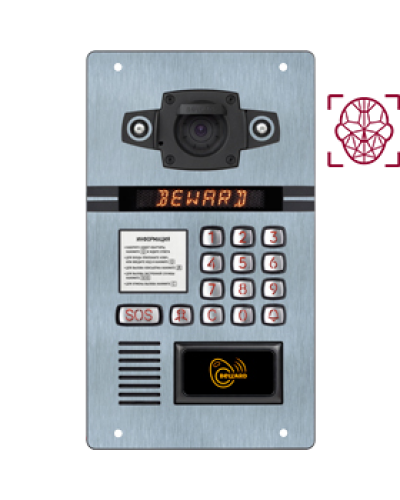DKS15135 (2Мп, 2.1мм). Вызывная панель подъездного IP-домофона. Beward в Хасавюрте
