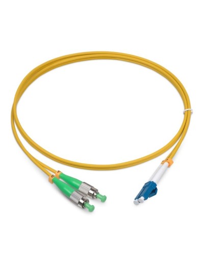 FOP(d)-9-FC/APC-LC/UPC-15m (8088c). Патч-корд оптический. CABEUS в Хасавюрте