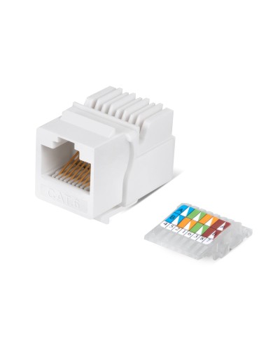 KJ-RJ45-Cat.6-Toolless (7959c): Вставка Keystone Jack RJ-45 в Хасавюрте