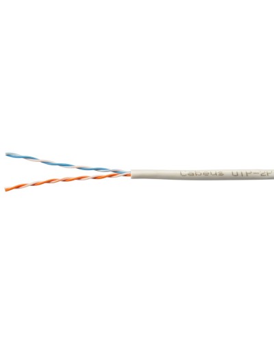 UTP-2P-Cat.5e-SOLID-LSZH-GY-LIGHT-500 (11079c). Кабель «витая пара» (LAN) для структурированных систем связи. CABEUS в Хасавюрте