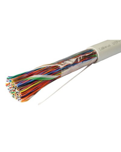 UTP-50P-Cat.3-IN (7282c). Кабель «витая пара» (LAN) для структурированных систем связи. CABEUS в Хасавюрте