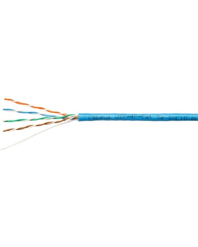UTP-4P-Cat.5e-SOLID-BL (7248c). Кабель «витая пара» (LAN) для структурированных систем связи. CABEUS в Хасавюрте
