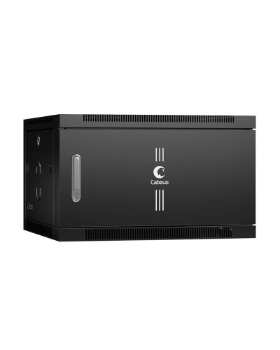 SH-05F-6U60/35m-BK (8609c). Шкаф телекоммуникационный 19 настенный 6U. CABEUS в Хасавюрте