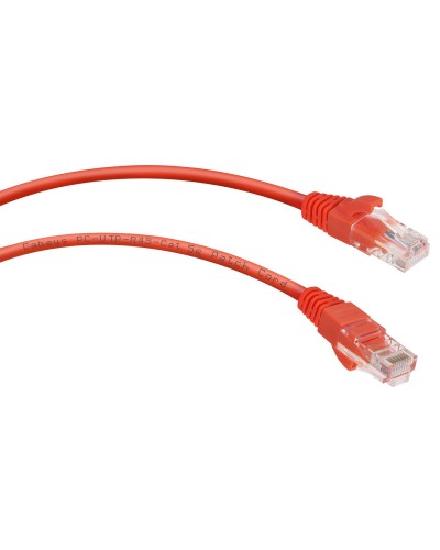 PC-UTP-RJ45-Cat.5e-0.5m-RD (7668c), красный. Патч-корд медный. CABEUS в Хасавюрте