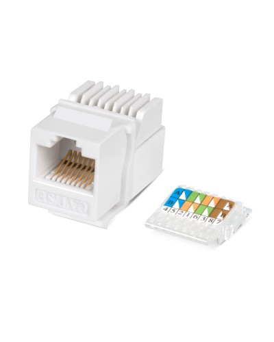 KJ-RJ45-Cat.5e-Toolless (7480c): Вставка Keystone Jack RJ-45 в Хасавюрте