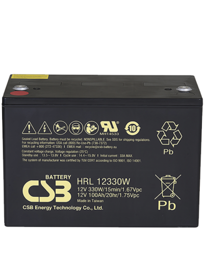 CSB HRL 12330W. Аккумулятор герметичный свинцово-кислотный. CSB в Хасавюрте