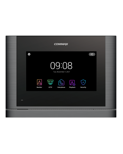 CDV-704MF (темное серебро). Монитор видеодомофона цветной. Commax в Хасавюрте