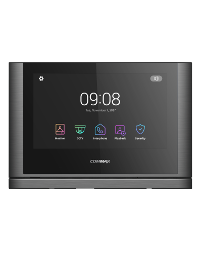 CDV-1024MA/VZ (темное серебро) Black Smog. Монитор видеодомофона цветной. Commax в Хасавюрте