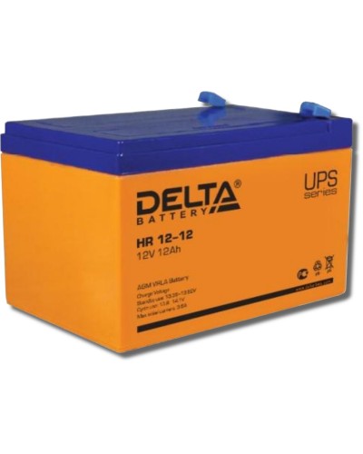 Delta HR 12-12. Аккумулятор герметичный свинцово-кислотный. Delta в Хасавюрте