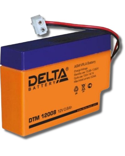 Delta DTM 12008. Аккумулятор герметичный свинцово-кислотный. Delta в Хасавюрте