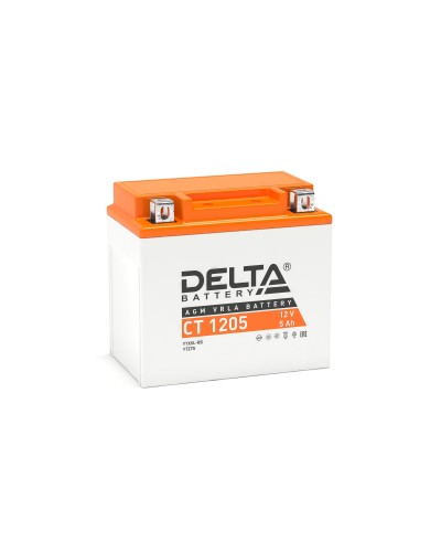 Delta CT 1205. Аккумулятор герметичный свинцово-кислотный стартерный. Delta в Хасавюрте