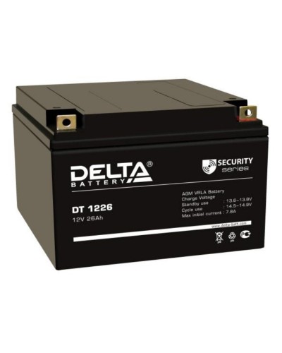 Delta DT 1226. Аккумулятор герметичный свинцово-кислотный. Delta в Хасавюрте