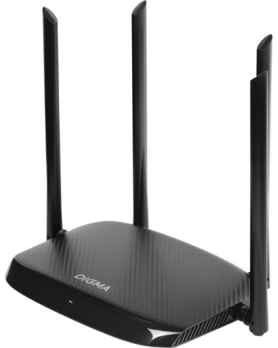 DWR-AC1201 AC1200 10/100BASE-TX черный. Роутер беспроводной. Digma в Хасавюрте