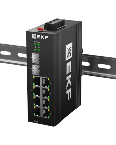 TSX-ML2-2GX/SFP-8GTP. Промышленный управляемый коммутатор. EKF в Хасавюрте