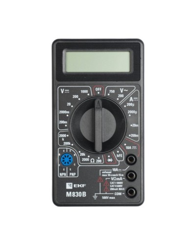 Мультиметр цифровой M830B Master (In-180701-bm830B). Мультиметр цифровой. EKF в Хасавюрте