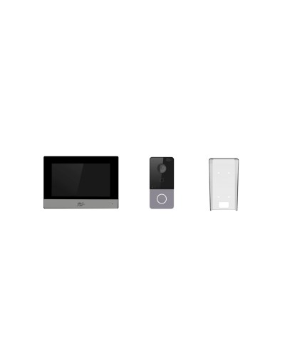 FX-IVD70WP-KIT (ЧЕРНЫЙ). Комплект IP-видеодомофона. Fox в Хасавюрте