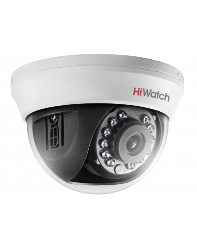 DS-T591(C) (2.8 mm). Бюджетная видеокамера мультиформатная купольная. HiWatch в Хасавюрте