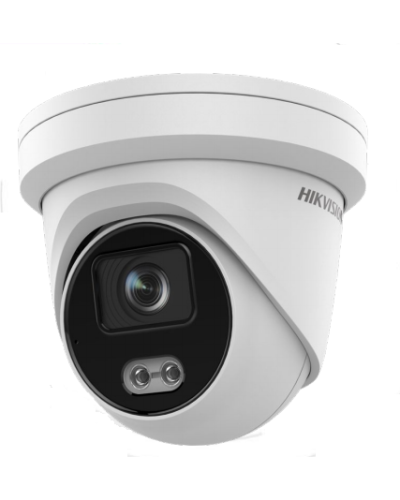 DS-2CD2327G2-LU(C)(4мм). Профессиональная видеокамера IP купольная. Hikvision в Хасавюрте