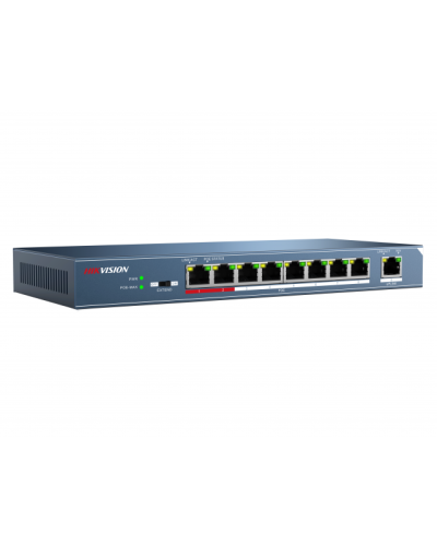 DS-3E0109P-E/M(B). Коммутатор с питанием POE. Hikvision в Хасавюрте