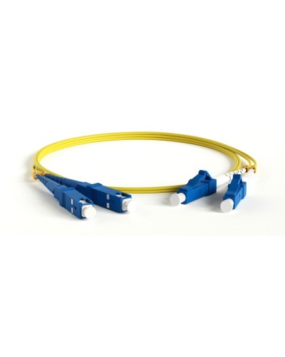 FC-D2-9A1-LC/UR-SC/UR-H-1M-LSZH-WH. Патч-корд волоконно-оптический LC-SC. Hyperline в Хасавюрте