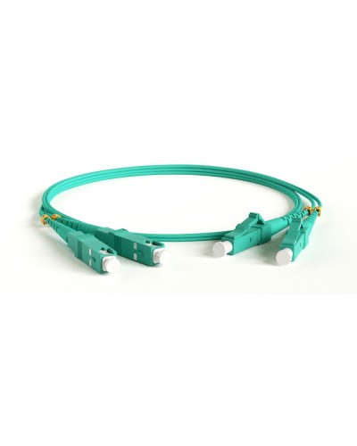 FC-D2-503-LC/PR-SC/PR-H-2M-LSZH-AQ. Патч-корд волоконно-оптический многомодовый. Hyperline в Хасавюрте