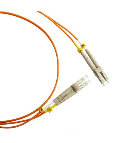 FC-D2-50-LC/PR-LC/PR-H-1M-LSZH-OR. Патч-корд волоконно-оптический LC-LC. Hyperline в Хасавюрте