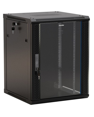 TWB-FC-2266-GP-RAL9004. Шкаф телекоммуникационный 19 настенный 22U. Hyperline в Хасавюрте