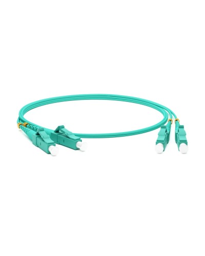 FC-D2-503-SC/PR-ST/PR-H-1M-LSZH-AQ. Патч-корд волоконно-оптический многомодовый. Hyperline в Хасавюрте