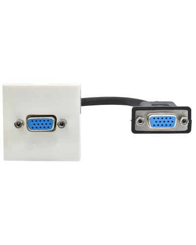 Розетка VGA M/M PRIMER РКМ-10-20-П белый IEK(PR-KK40D-RV-0-1-K01). Розетка. IEK в Хасавюрте