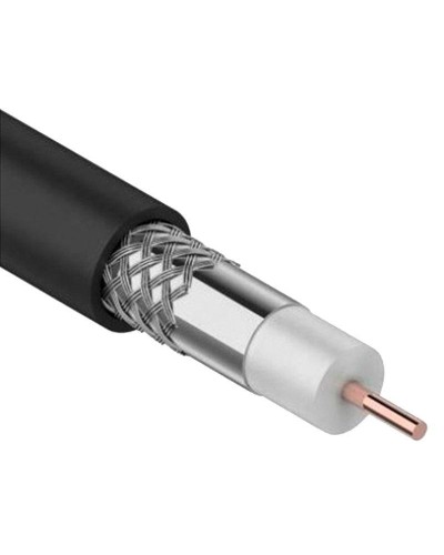 GENERICA RG59 CCS 75Ом FPE PVC белый (CC1-R5F1-111-100-G). Кабель коаксиальный омедненный. IEK в Хасавюрте