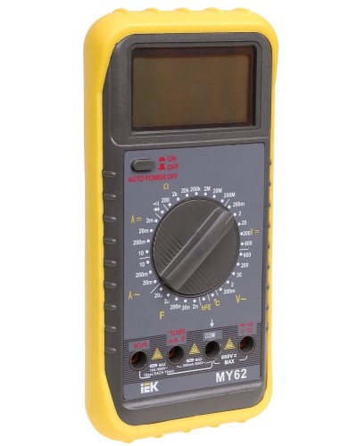 Мультиметр цифровой Professional MY62 (TMD-5S-062). Мультиметр цифровой. IEK в Хасавюрте
