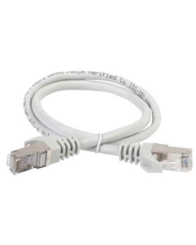 GENERICA Патч-корд кат.5E FTP 1м серый (PC01-C5EF-1M-G). Патч-корд медный. IEK в Хасавюрте