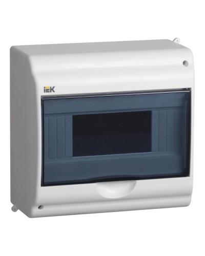 Корпус пластиковый КМПн 2/9-2 IP31 белый KREPTA 3 (MKP42-N-09-31-02). Щиток модульный с прозрачной дверцей, настенный. IEK в Хасавюрте