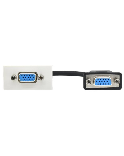 Розетка VGA M/M PRIMER РКМ-20-20-П белый IEK (PR-KK40D-RV-0-2-K01). Розетка. IEK в Хасавюрте