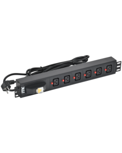 PH21-06C19-11. Блок розеток 19”. ITK в Хасавюрте