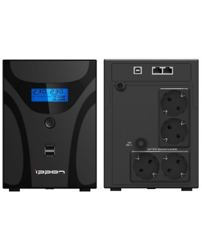 Ippon Smart Power Pro II 1200 Euro (1029740). Источник бесперебойного питания. Ippon в Хасавюрте