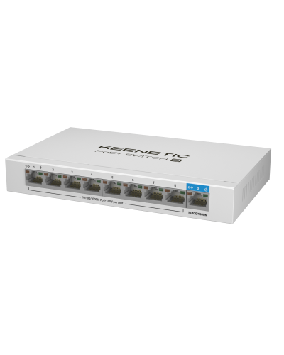 Keenetic KN-4710 (L2) 9х1Гбит/с 8PoE+ 120W. Коммутатор с PoE. KEENETIC в Хасавюрте