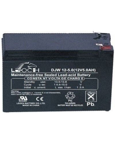 LEOCH DJW 12-5,0. Аккумулятор герметичный свинцово-кислотный. LEOCH в Хасавюрте