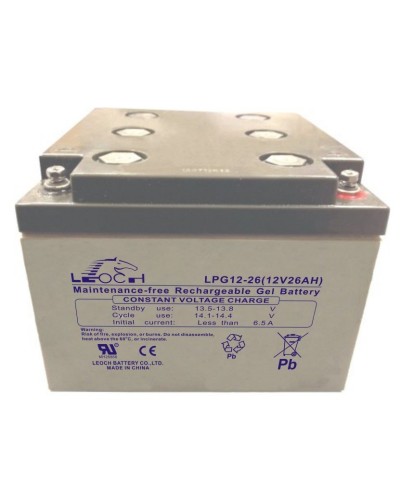 LEOCH LPG 12-26. Аккумулятор герметичный свинцово-кислотный. LEOCH в Хасавюрте