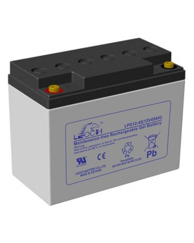LEOCH LPG 12-45. Аккумулятор герметичный свинцово-кислотный. LEOCH в Хасавюрте