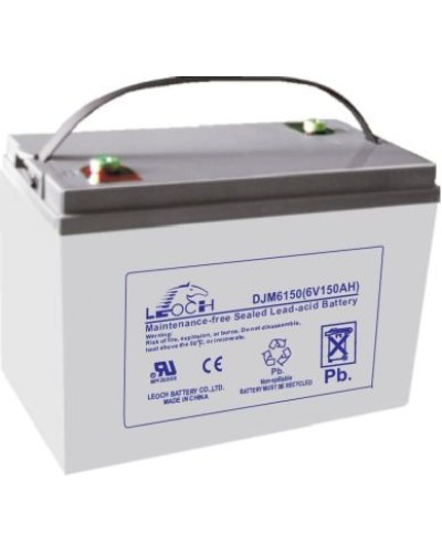 LEOCH DJM 6150. Аккумулятор герметичный свинцово-кислотный. LEOCH в Хасавюрте