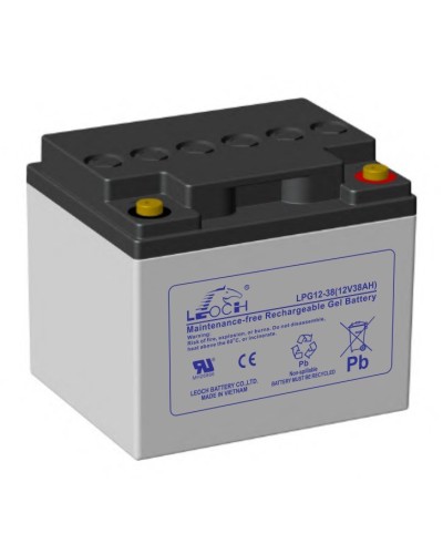 LEOCH LPG 12-38. Аккумулятор герметичный свинцово-кислотный. LEOCH в Хасавюрте