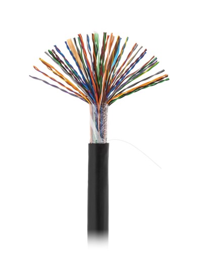 U/UTP 50pair, Cat5, Out, PE (EC-UU050-5-PE-BK-3). Кабель «витая пара» (LAN) для структурированных систем связи. NETLAN в Хасавюрте