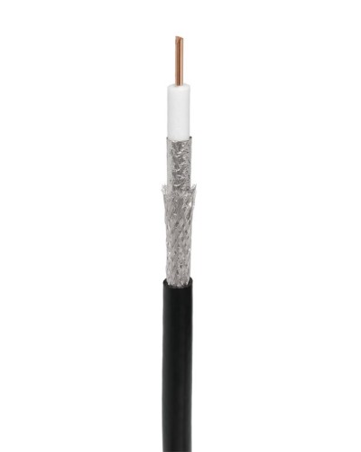 RG-11 CCS, Out, PE (EC-C2-21123B-BK-3). Кабель коаксиальный омедненный. NETLAN в Хасавюрте