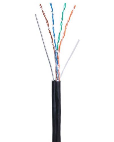 U/UTP 4pair, Cat5e, Out, Sw, PE (EC-UU004-5E-PE-SW-BK). Кабель «витая пара» (LAN) для структурированных систем связи. NETLAN в Хасавюрте