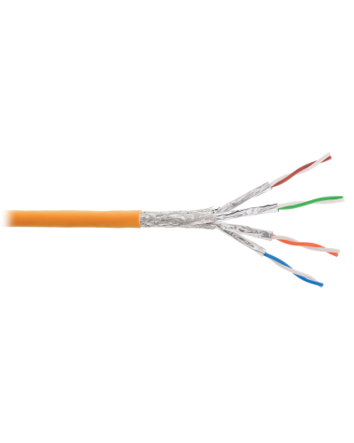S/FTP, 4pair, Cat.6a, Solid, In, LSZH (NKL 9355C-OR). Кабель «витая пара» (LAN) для структурированных систем связи. NIKOLAN в Хасавюрте