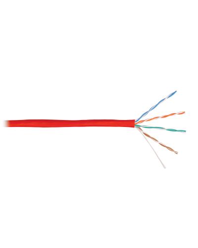 U/UTP 4pair, Cat5e, Solid, In, PVC (NMC 4100A-RD). Кабель «витая пара» (LAN) для структурированных систем связи. NIKOMAX в Хасавюрте